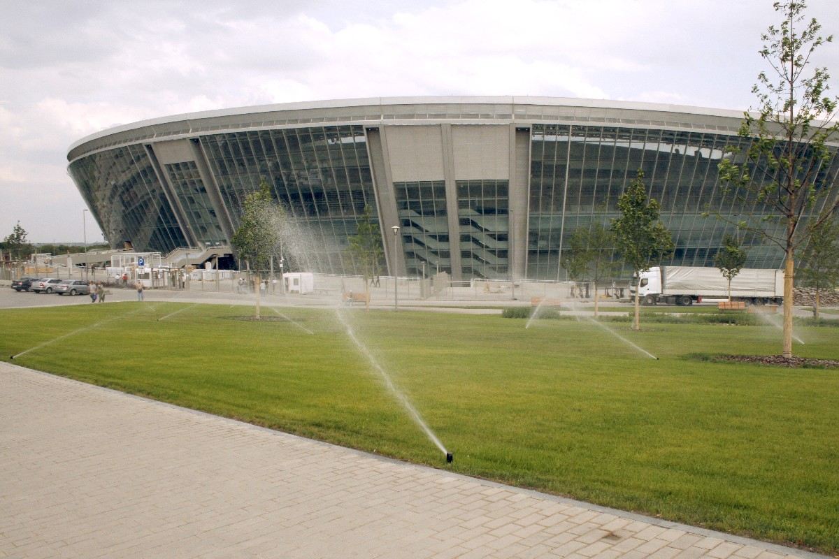 Donbas Arena EURO 2012, зона поливу 5
